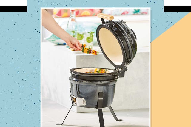 <p>This pint-sized barbecue is compact enough for any garden space </p>